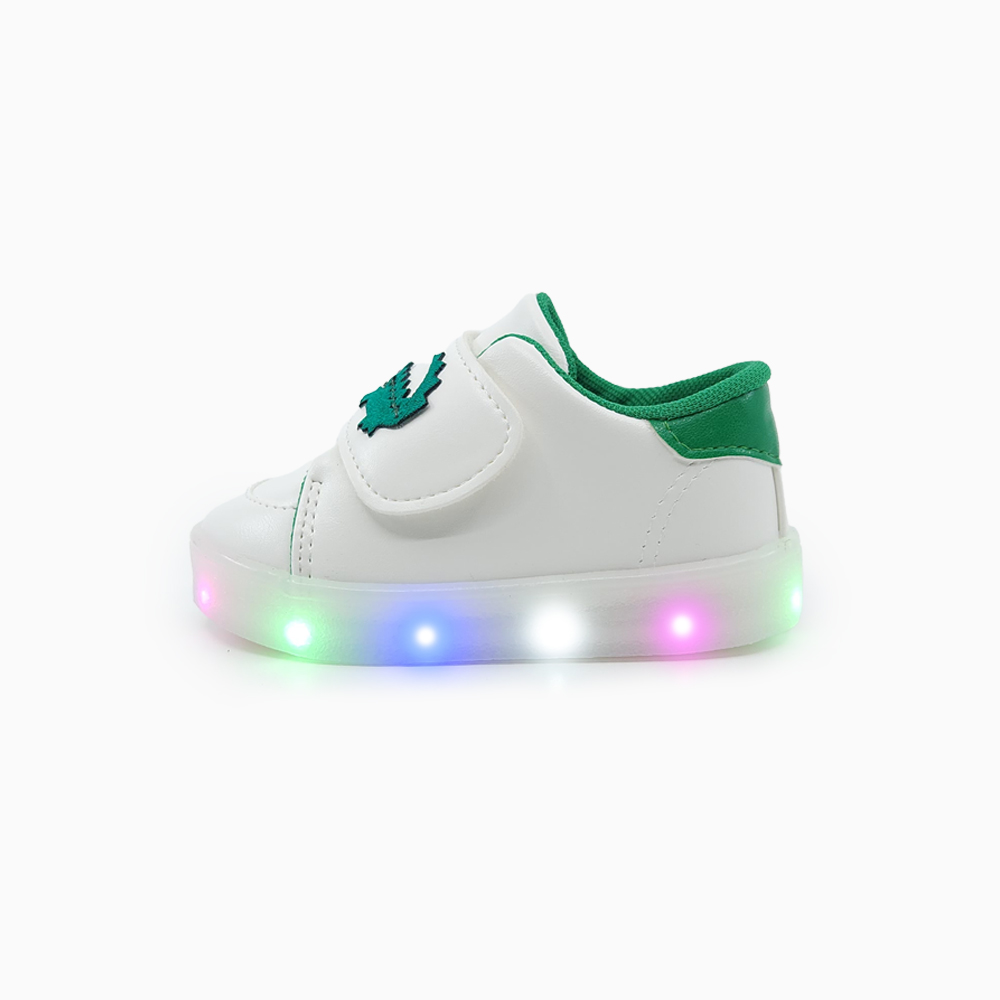 베이비솔 아기신발 유아 신발 키즈 운동화 남아 LED 궁금한악어 - 상세 이미지 3