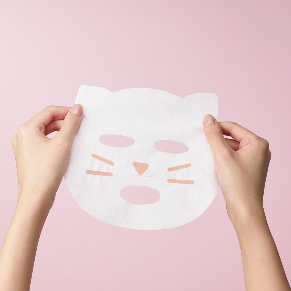 아토팜 와일드키티 어린이 마스크팩 10매 촉촉 보습 쿨링 순면 원단