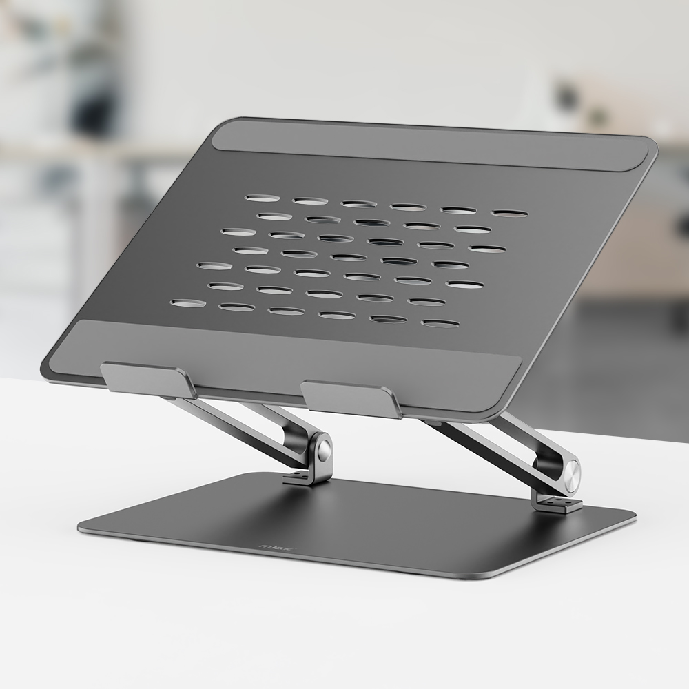 미아크 노트북 거치대 고급 알루미늄 받침 접이식