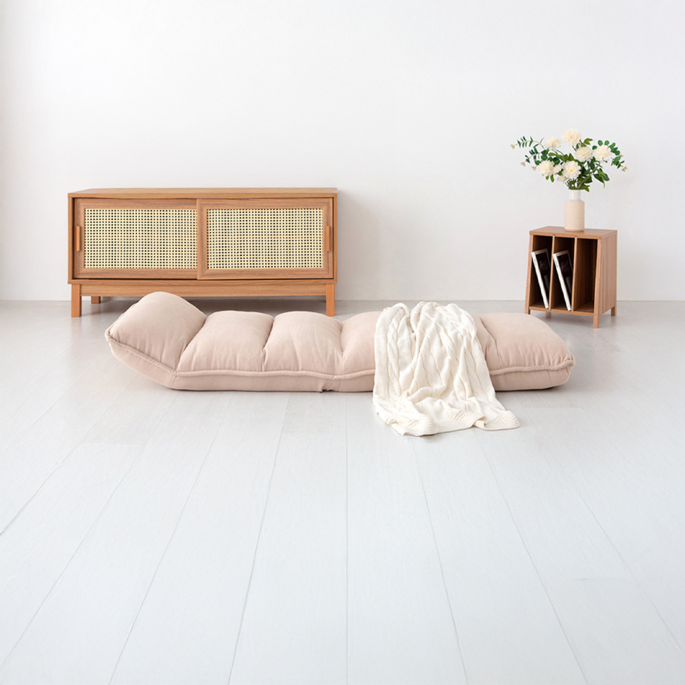 앰보 1인 좌식소파 C형 베이지 5146.2002