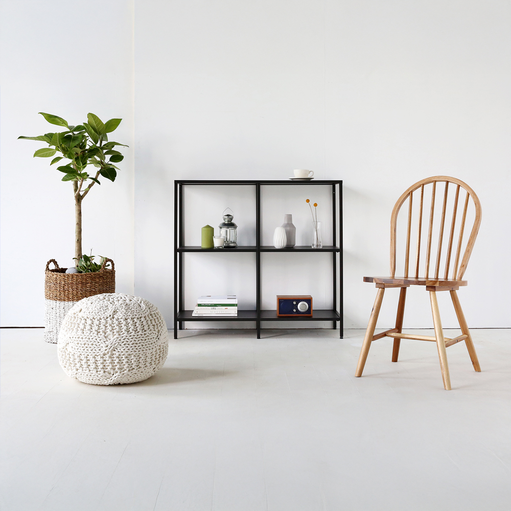 TETOS 넓은 선반 1000 1000mmx360mmx940mm, 3단, 블랙 8794.0243 - 상세 이미지 3