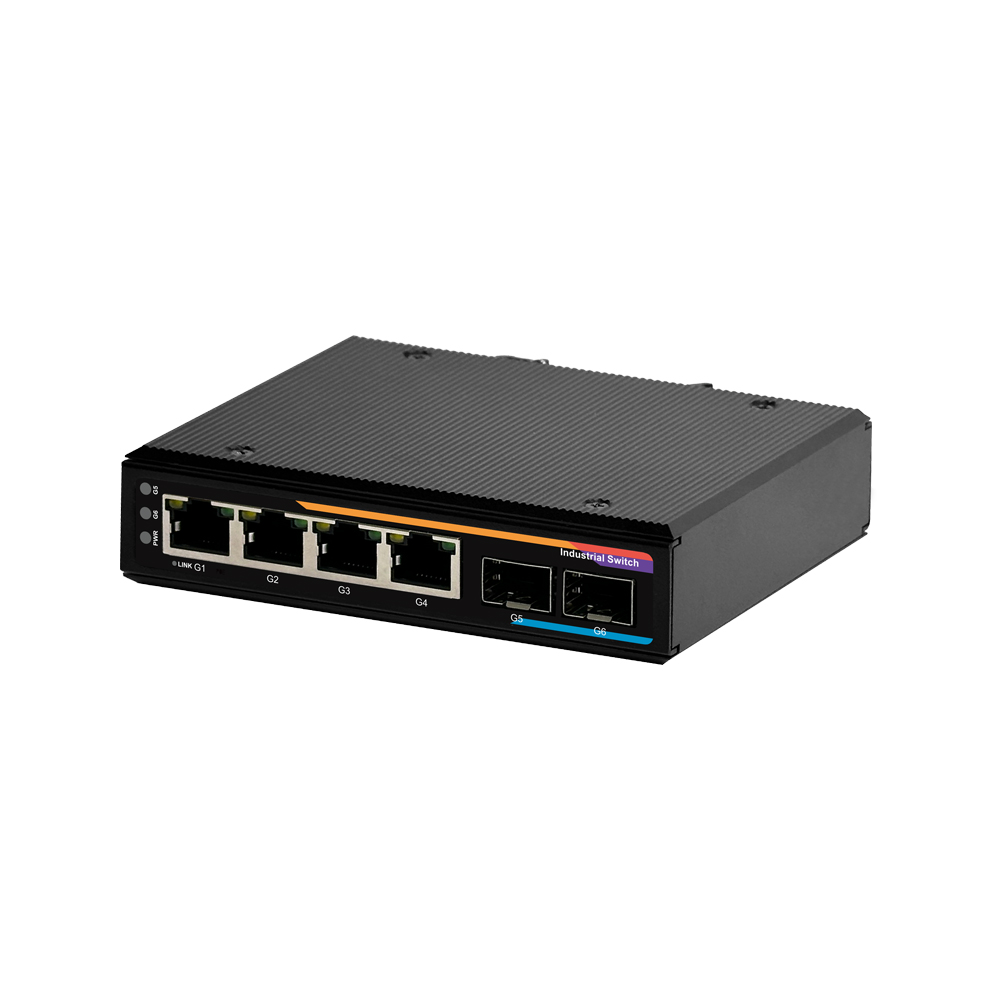 스로반 산업용 4포트 1G 2SFP 인터넷 스위칭 허브 - 상세 이미지 4