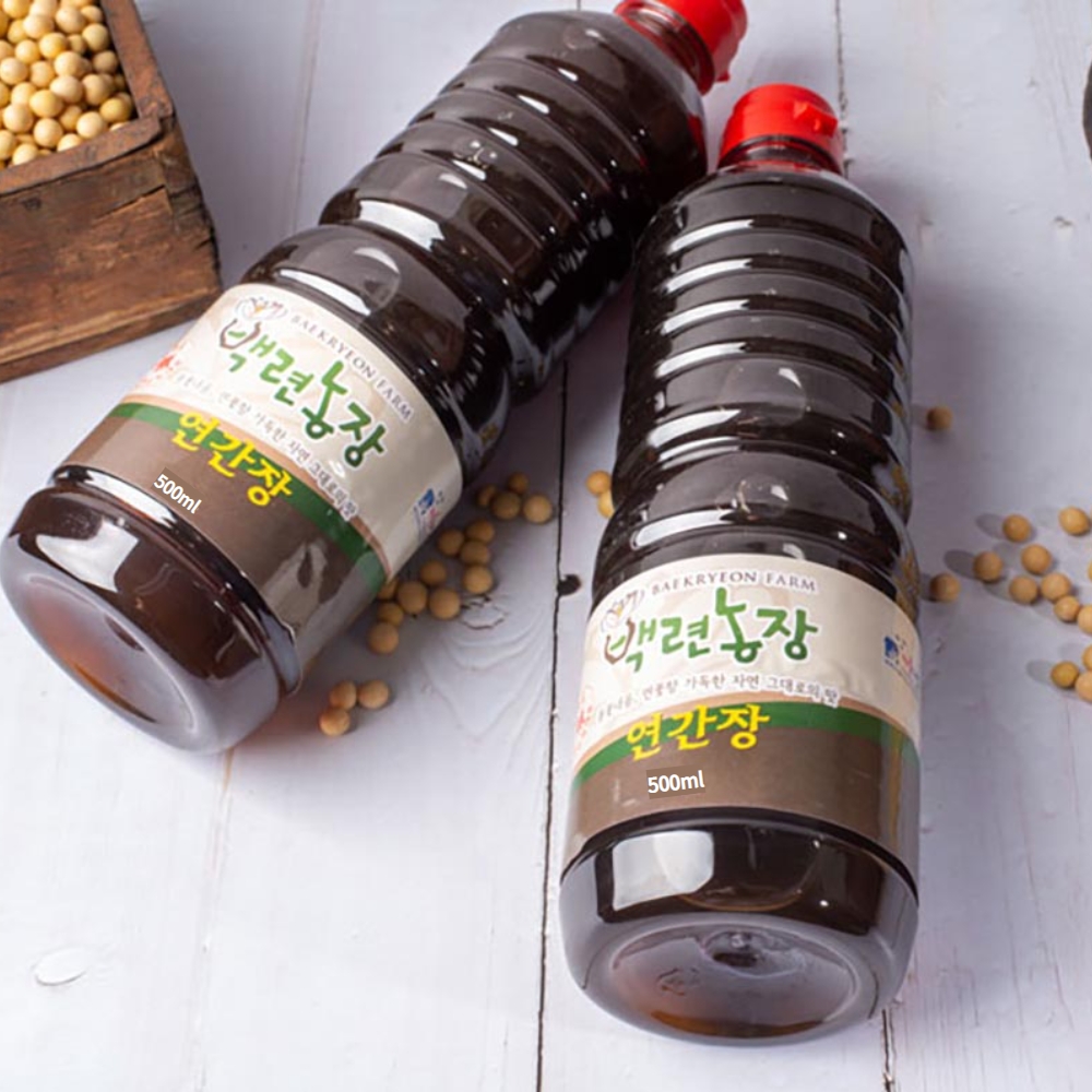 재래식 간장 [ 연간장 500ml ] 만능 집간장 무첨가물 국간장 연잎효소 - 상세 이미지 5