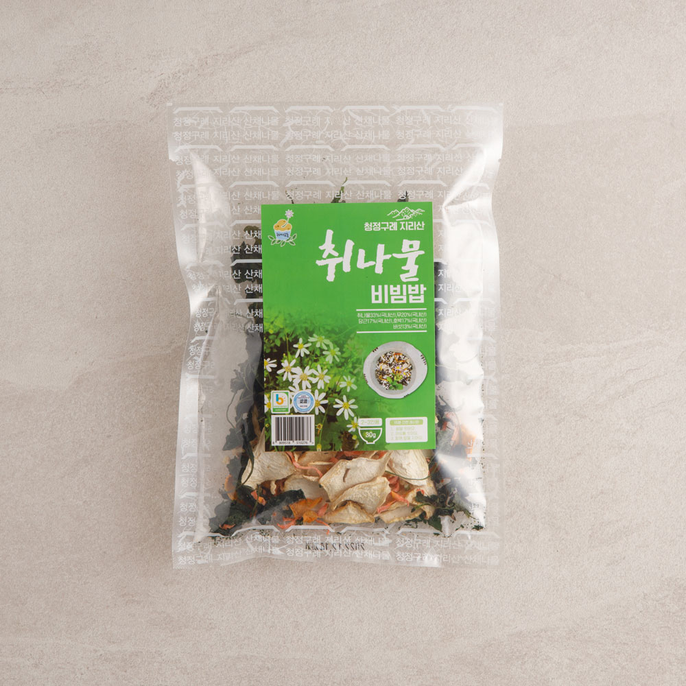 싸리재 [ 취나물 비빔밥 재료 30g ] 간편하고 맛있는 나물 비빔밥 - 상세 이미지 2
