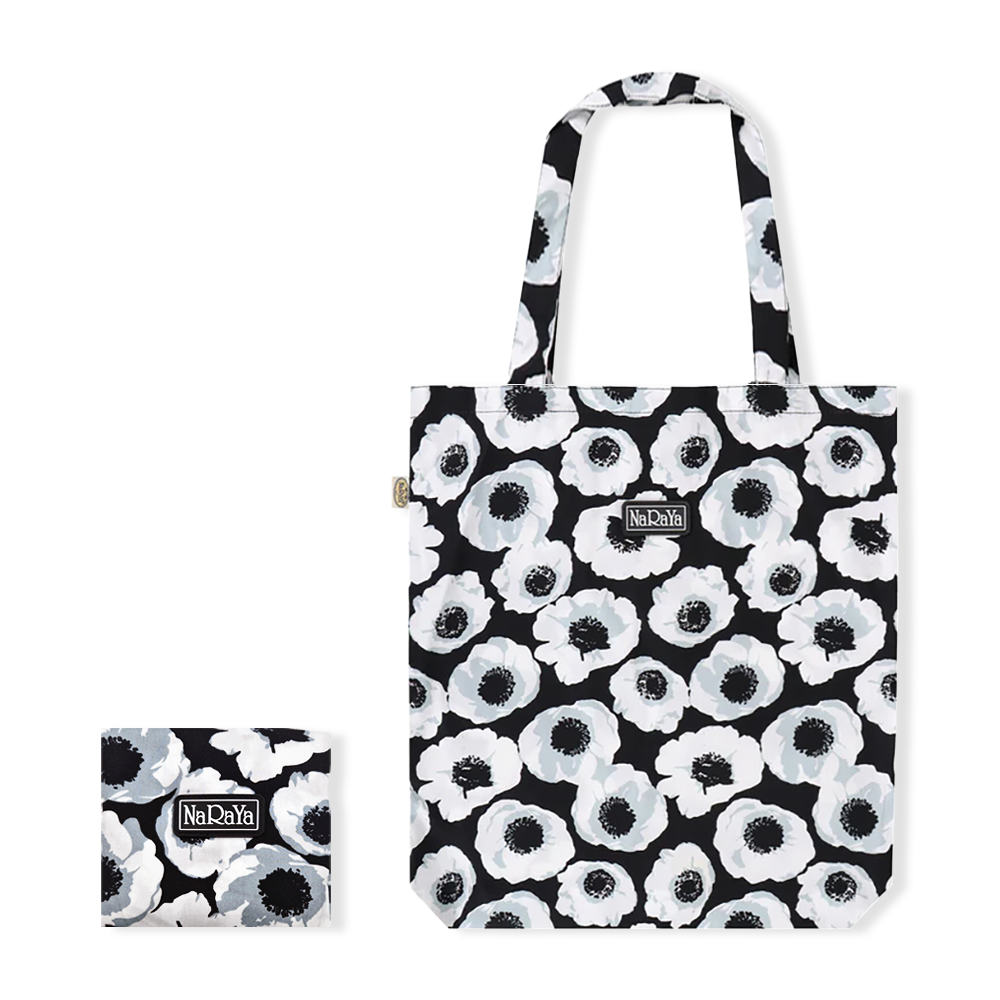 태국 나라야 접이식 에코백(플라워) G - 상품 이미지