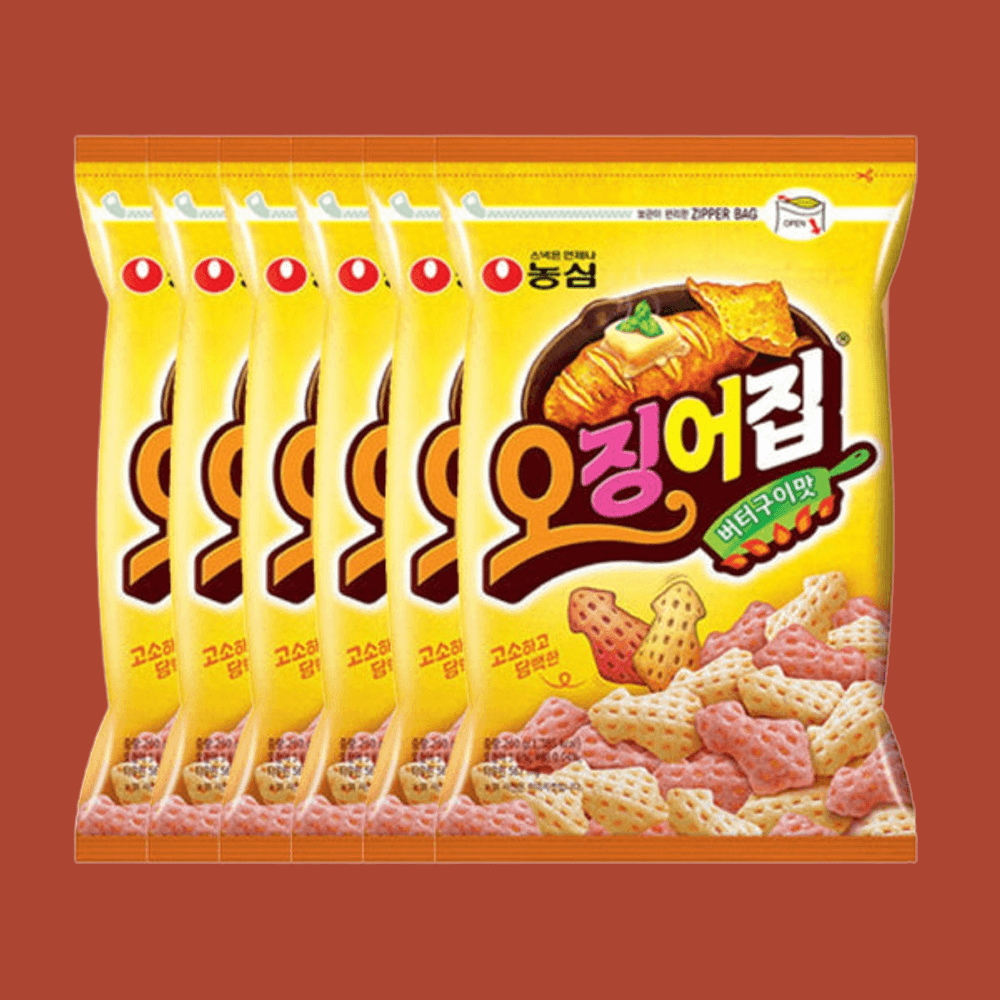 오징어집(지퍼 대) 260g 6입(박스) : 홀리유통