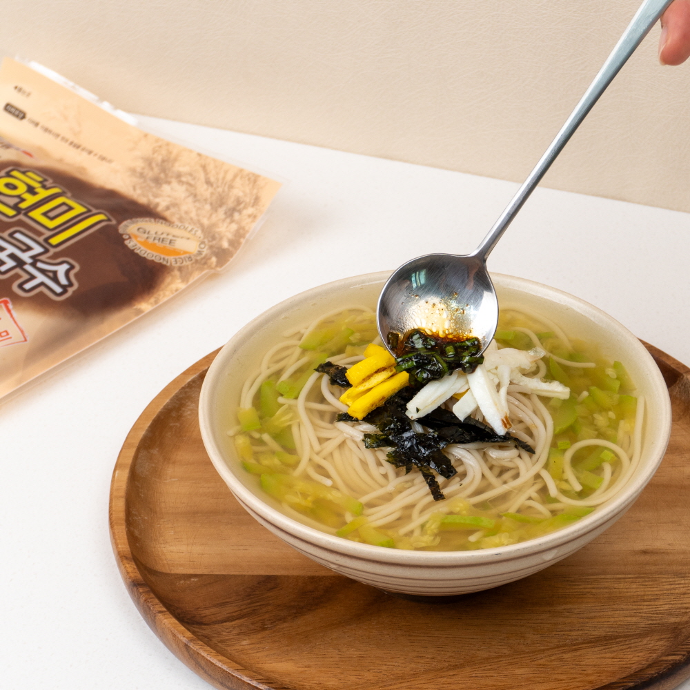 국산 현미 98% 현미국수 500g(건면)비빔 잔치 곡물면 여름국수 이미지 2