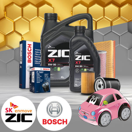 자체제작 배터리온 도요타 C-HR (18-20) HV 가솔린 지크 X7 5W30 SP 엔진오일필터세트 5L iter