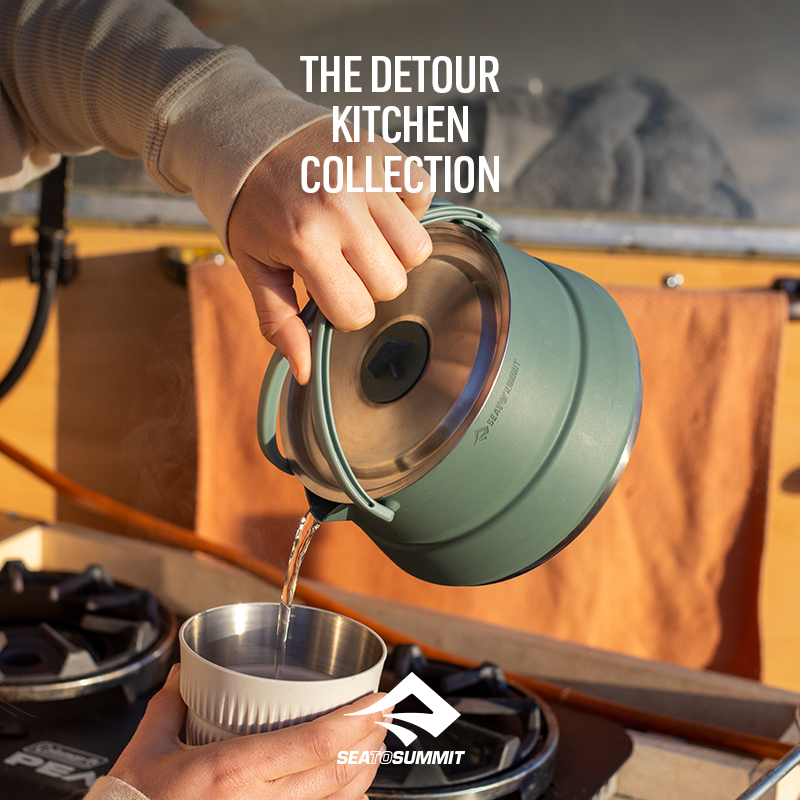 씨투써밋 디투어 케틀 캠핑 접이식 주전자 백패킹 경량 코펠