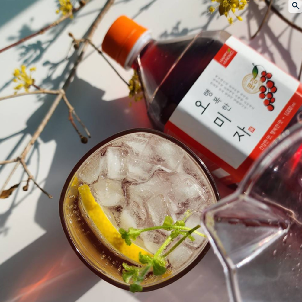 문경 수제 오미자청 1.5L 대용량 원액 엑기스 이미지 2