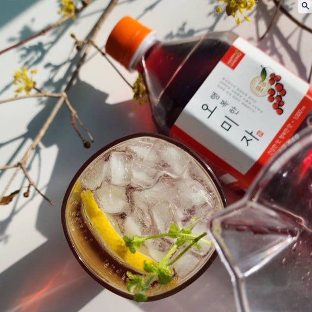 문경 수제 오미자청 1.5L 대용량 원액 엑기스