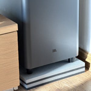 덕진스펀지 진동방지 우퍼 스피커 소음방지 층간소음 방진매트 160x160... 개봉기 | 실사용 후기 - 상품 이미지 3