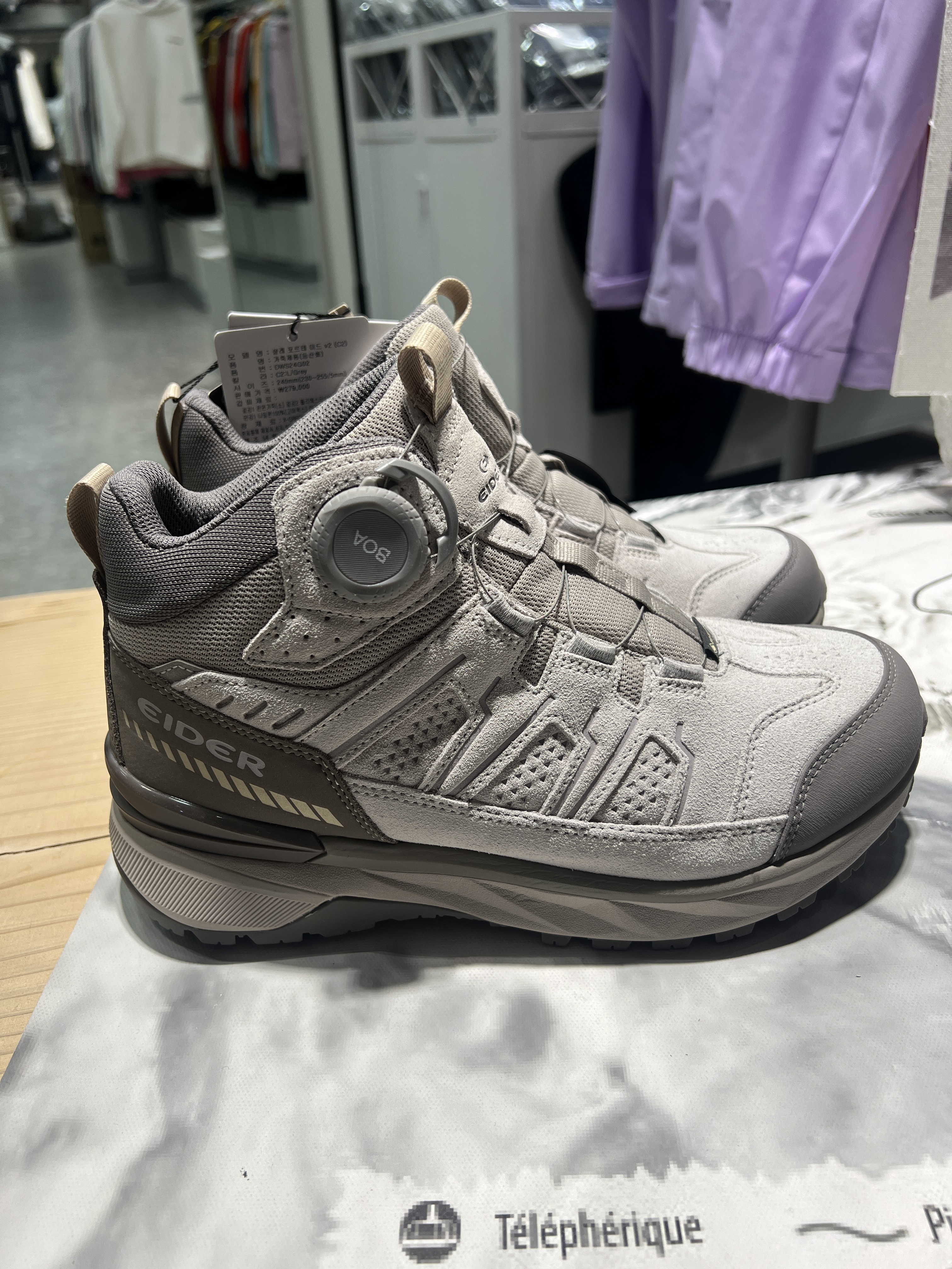 아이더 고어텍스 방수등산화 트레킹화 샬레 포르테 미드 MS24G01 WS24G02 - 상세 이미지 2