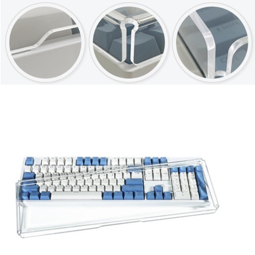 표준배열 투명 키보드아크릴커버 아크릴키보드덮개 케이스