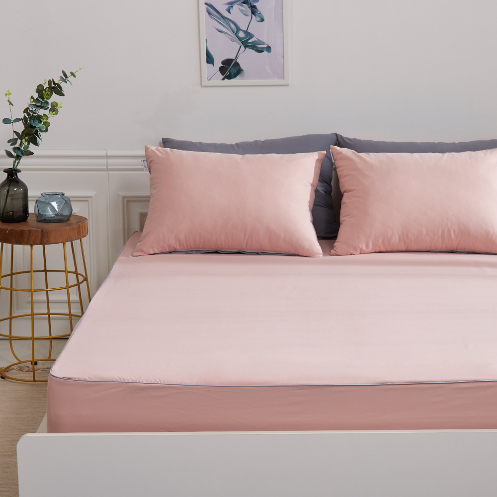 피치스킨 알러지케어 먼지없는 사계절 누빔 토퍼형 침대 매트리스 커버 홑겹 SS