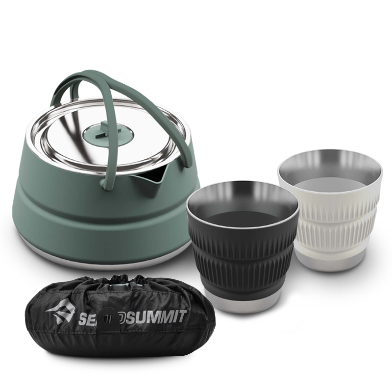 씨투써밋 디투어 케틀 SET 캠핑 접이식 주전자 백패킹 경량 세트