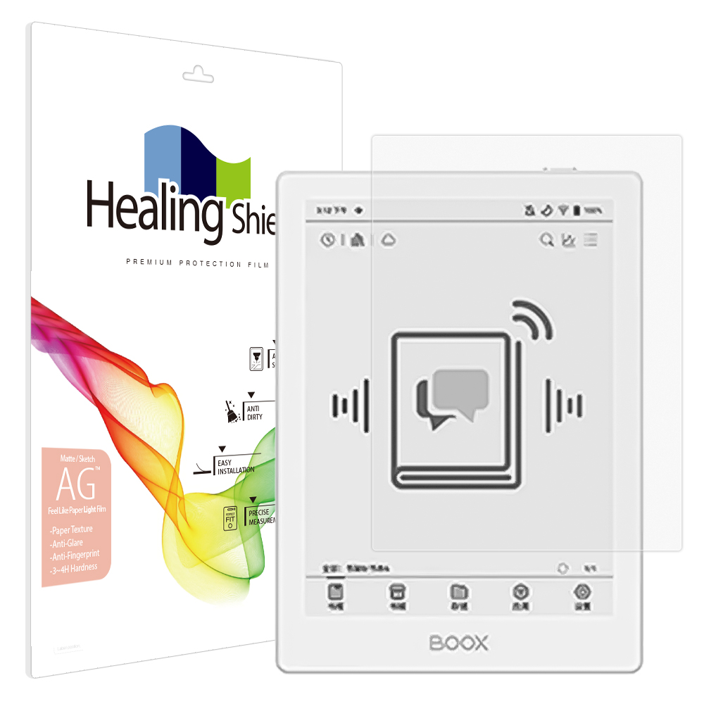 오닉스 북스 포크 6 화이트 종이질감 Light 액정보호필름
