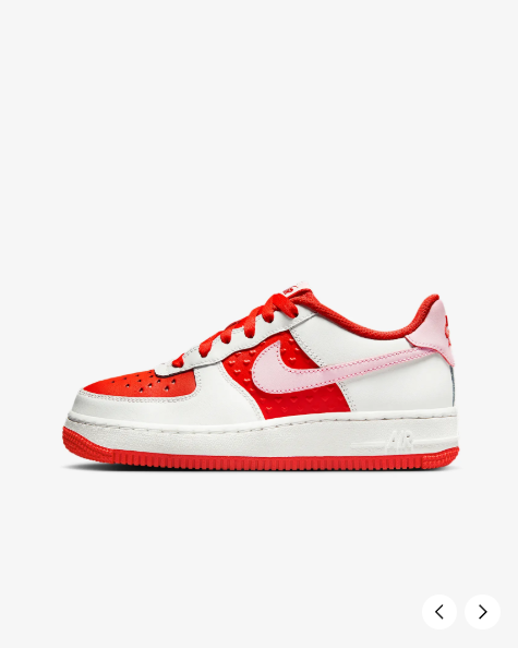 국내매장판 나이키 에어포스 1 발렌타인 데이 D4 HV5165-121