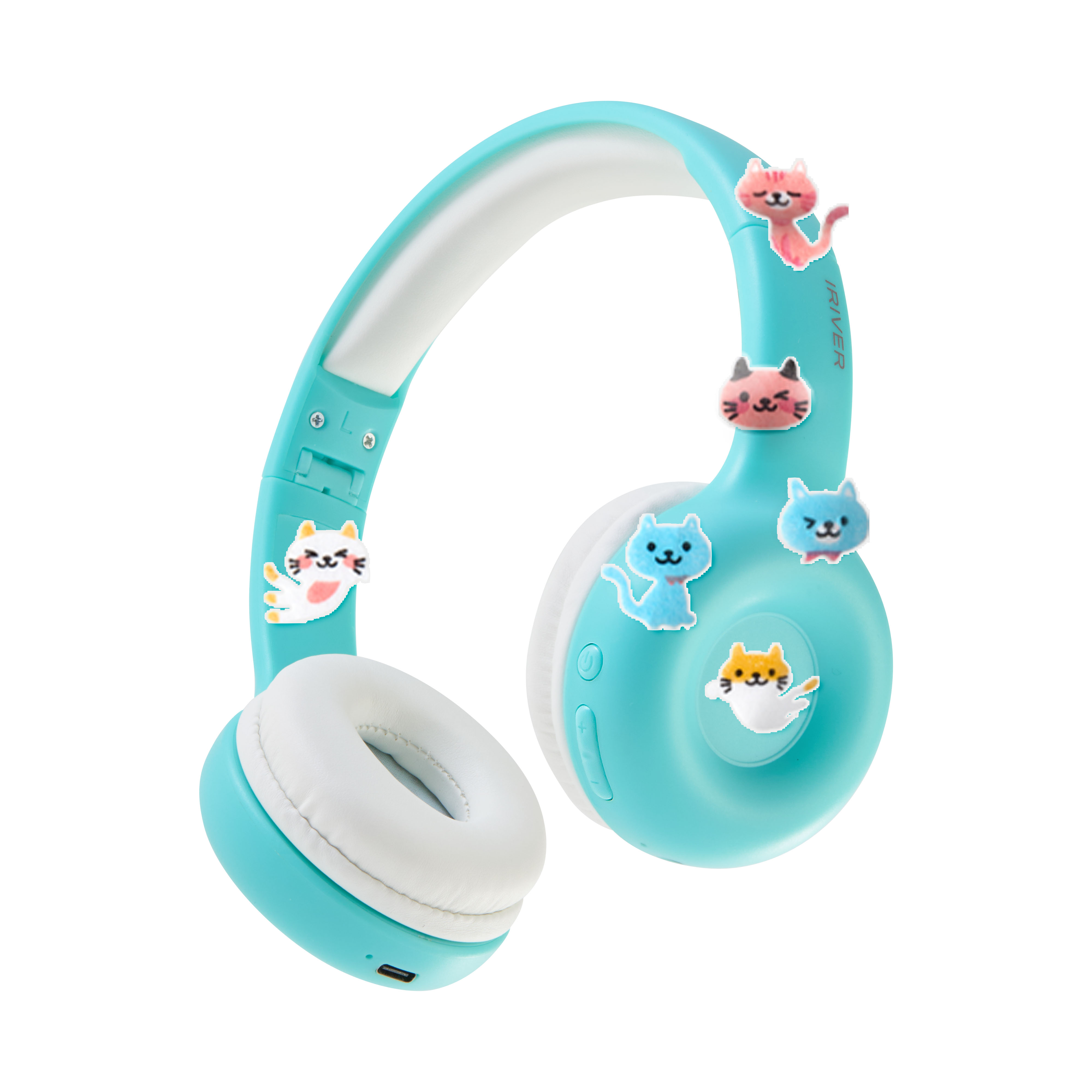 아이리버 어린이 헤드폰 아동 청력보호 블루투스 5.3 키즈헤드셋 IKH-B700i