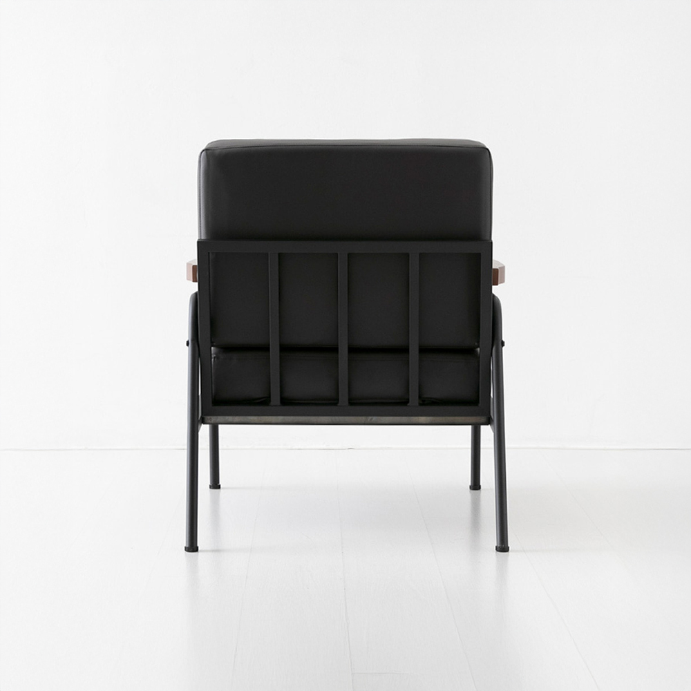 네르센 소파 1인 T323 블랙브라운 4523.0586