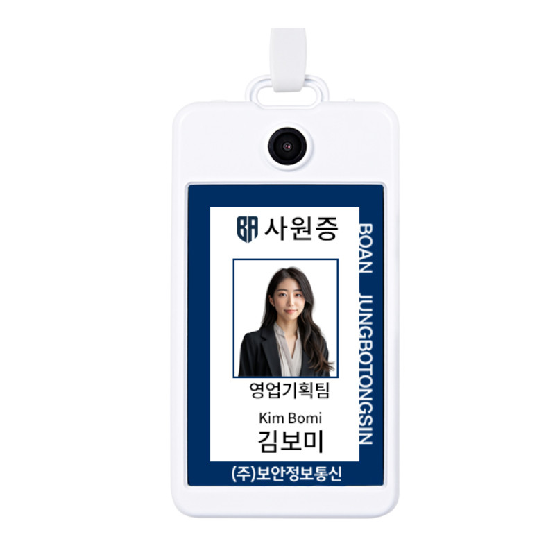 휴대용 보안카메라 바디캠 공무원 경찰 소방관 보안요원 택배기사 소형 CARDCAM - 상품 이미지