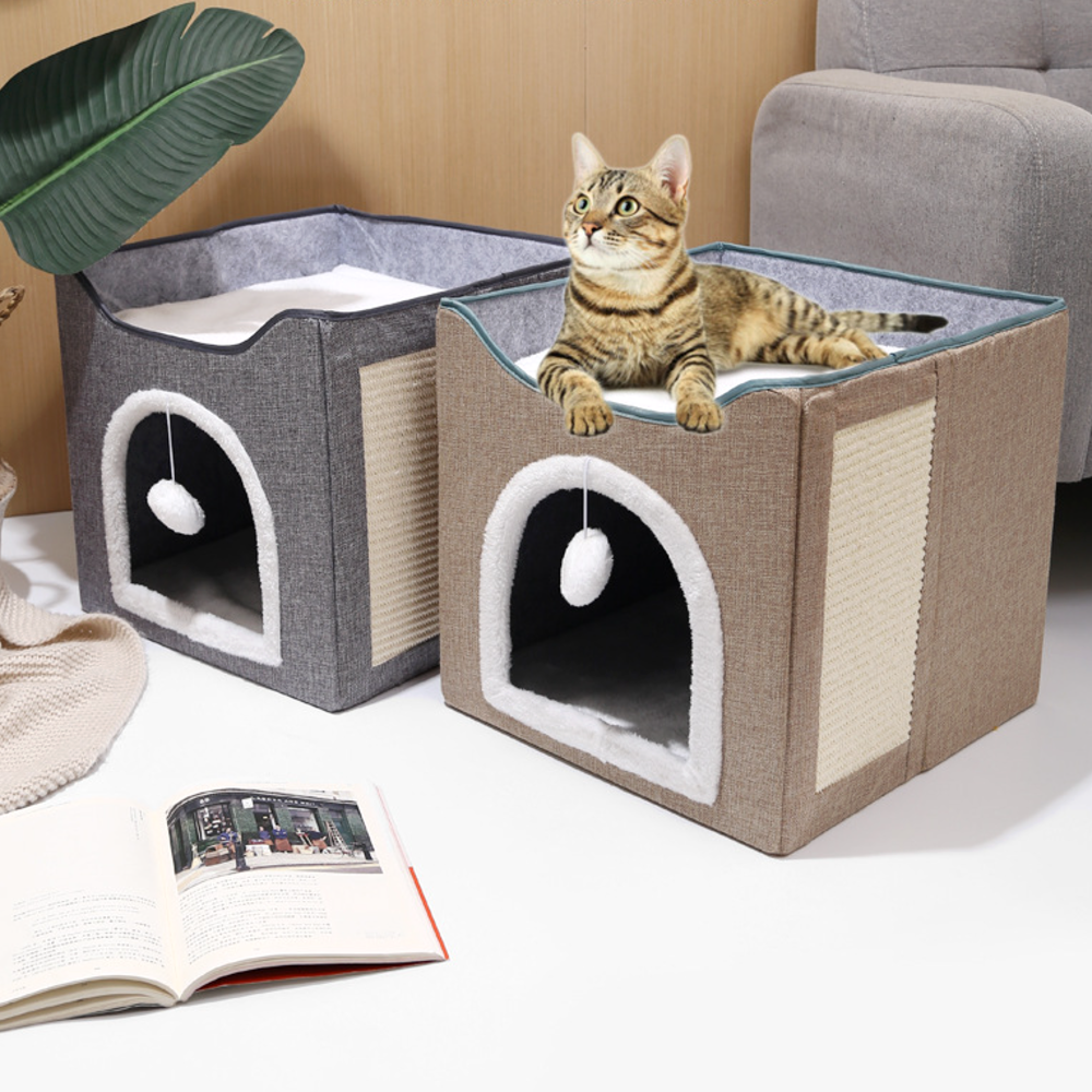 강아지 하우스 고양이 숨숨집 침대 애견 텐트 파워쿠션 호박숨숨집 중형