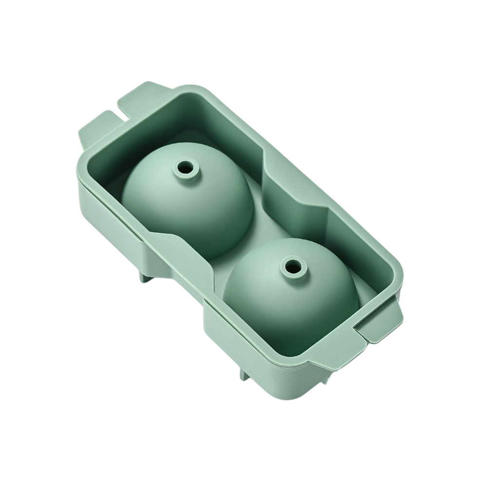 실리콘 얼음 트레이 하이볼 위스키 왕 얼음틀 2구 민트