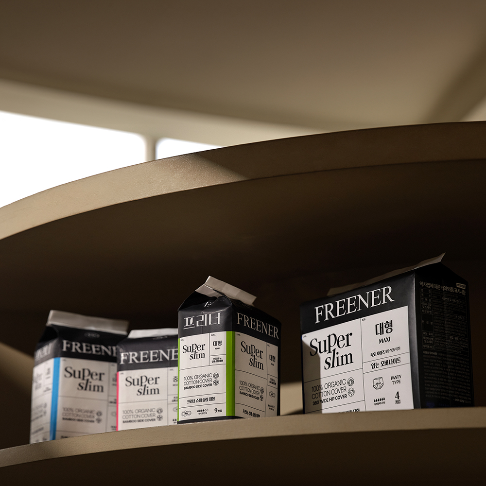 프리너 슈퍼슬림 유기농 생리대 오버나이트 3팩