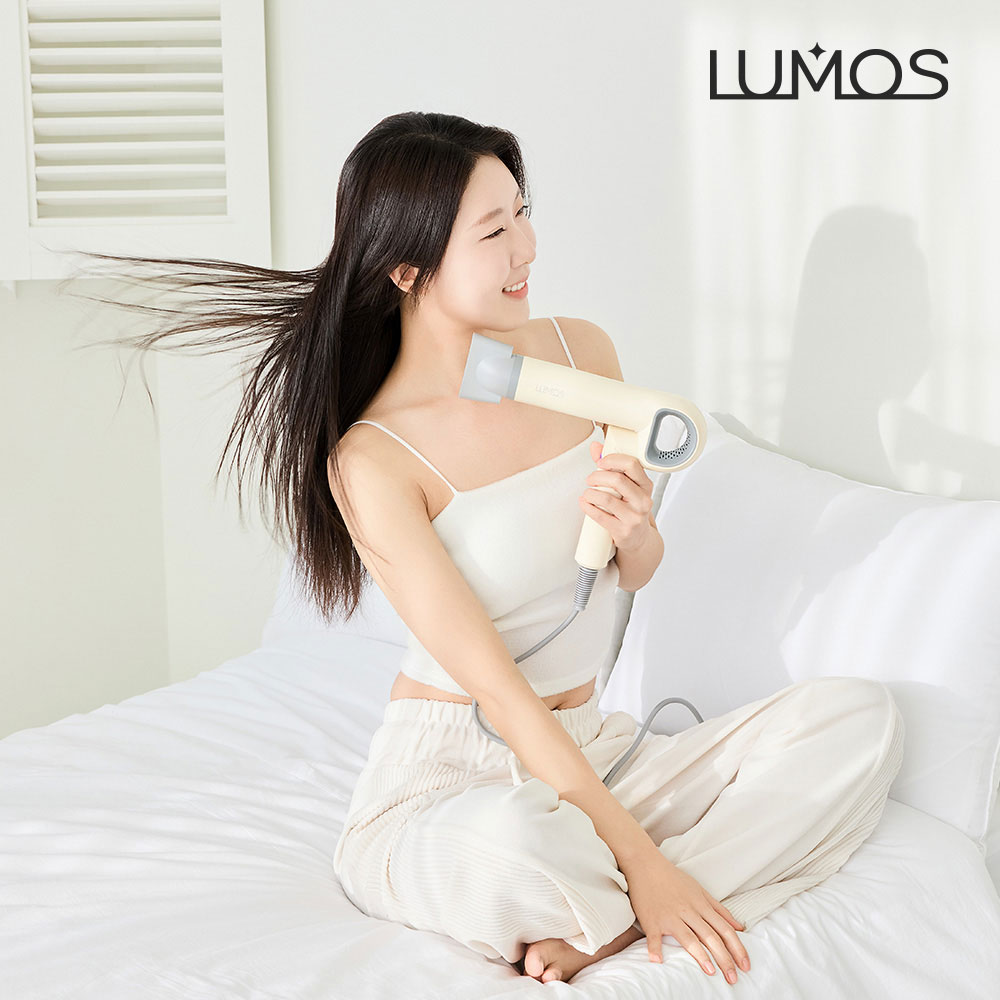 루모스 접이식 드라이어 BLDC 모터 저소음 초경량 음이온 여행용 휴대용 헤어드라이기 이미지 2