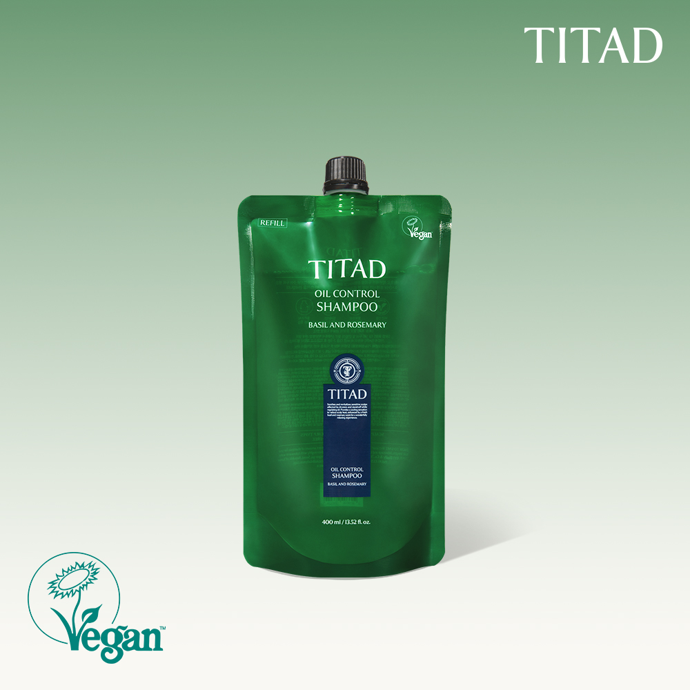 티타드 바질 앤 로즈마리 오일 컨트롤 샴푸 리필
