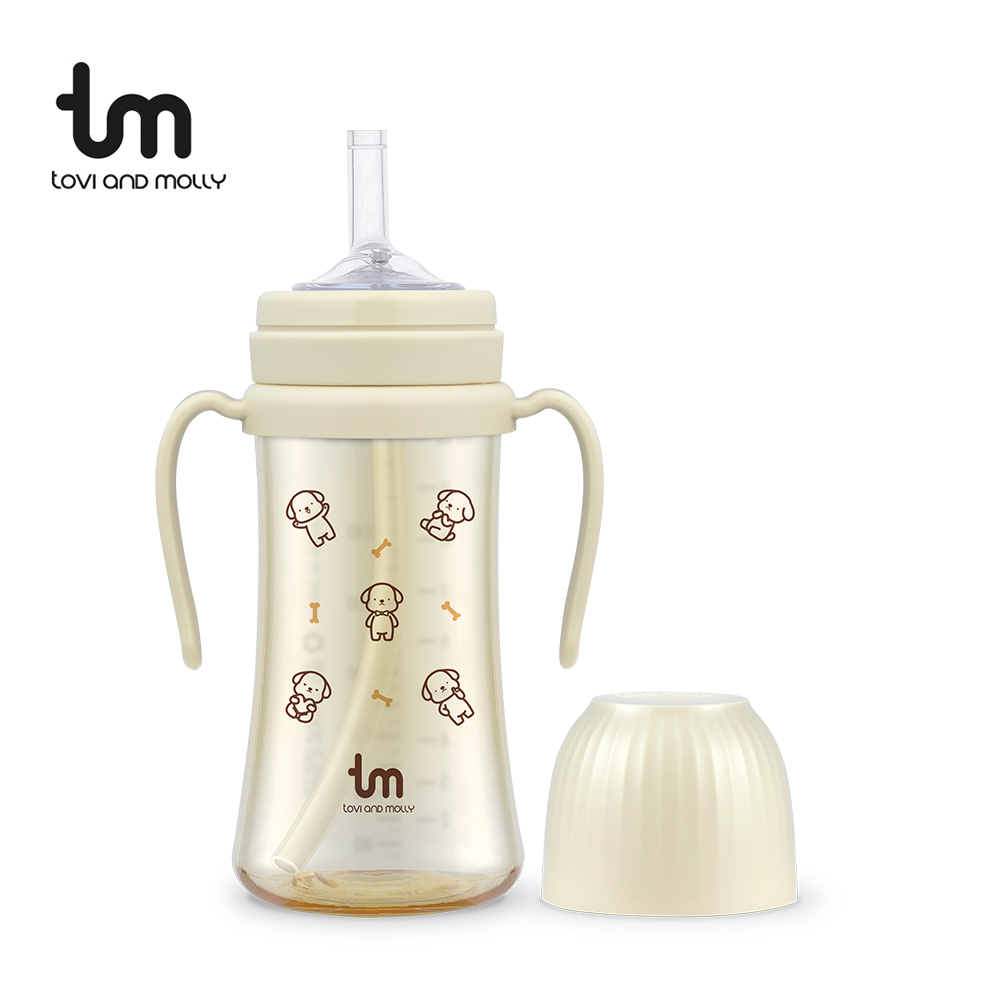 [토비앤몰리] 토비 새지 않는 아기 유아 이유식 자기주도 빨대컵 180ml 280ml 이미지 8