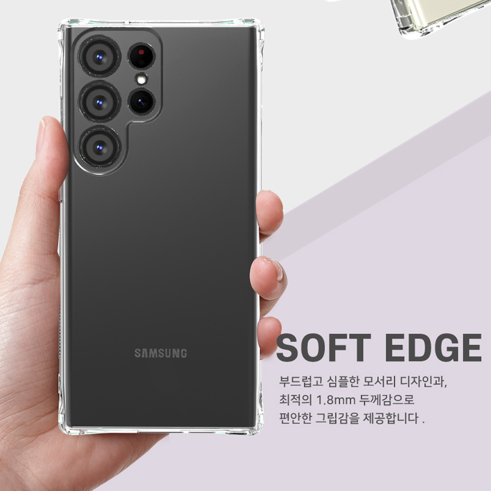 변색없는 카메라 보호 케이스 투명, 갤럭시A15/갤럭시버디3 이미지 7