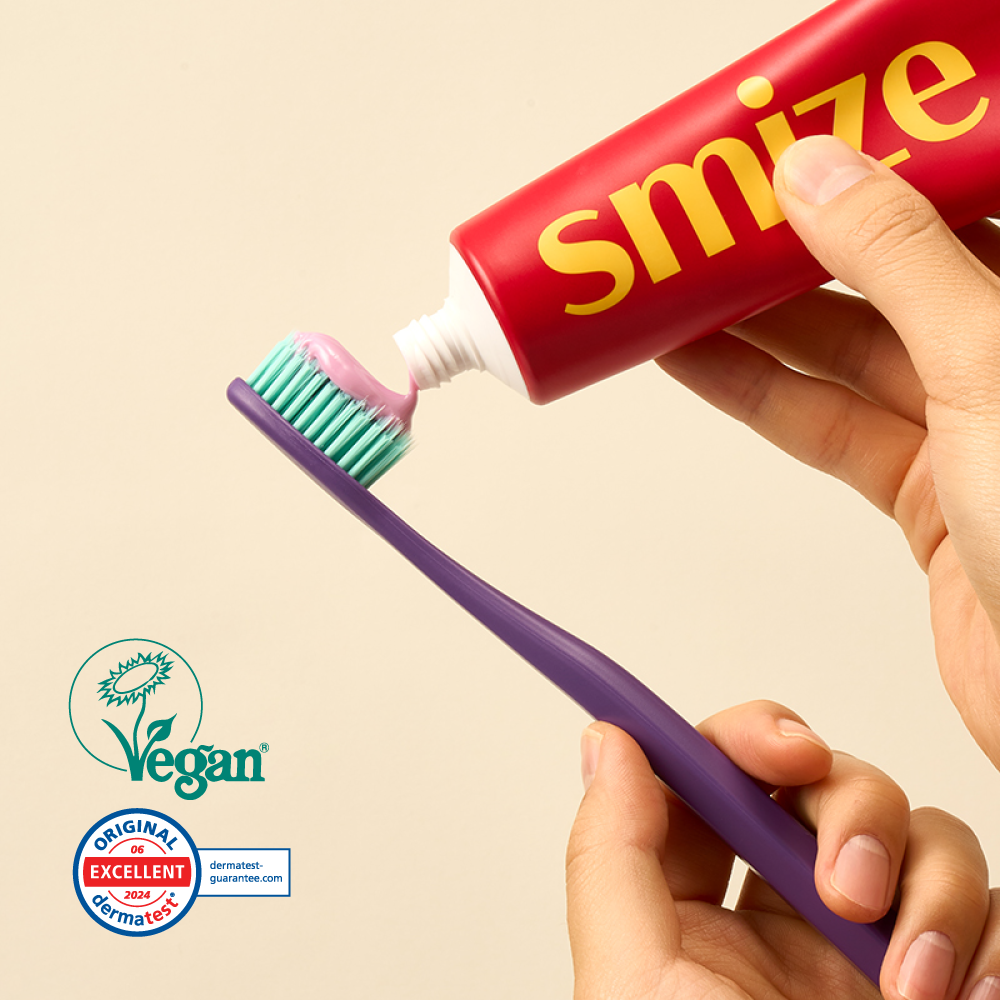 스마이즈 비건 충치케어 고불소 치약 100g, 4개 - 상세 이미지 2