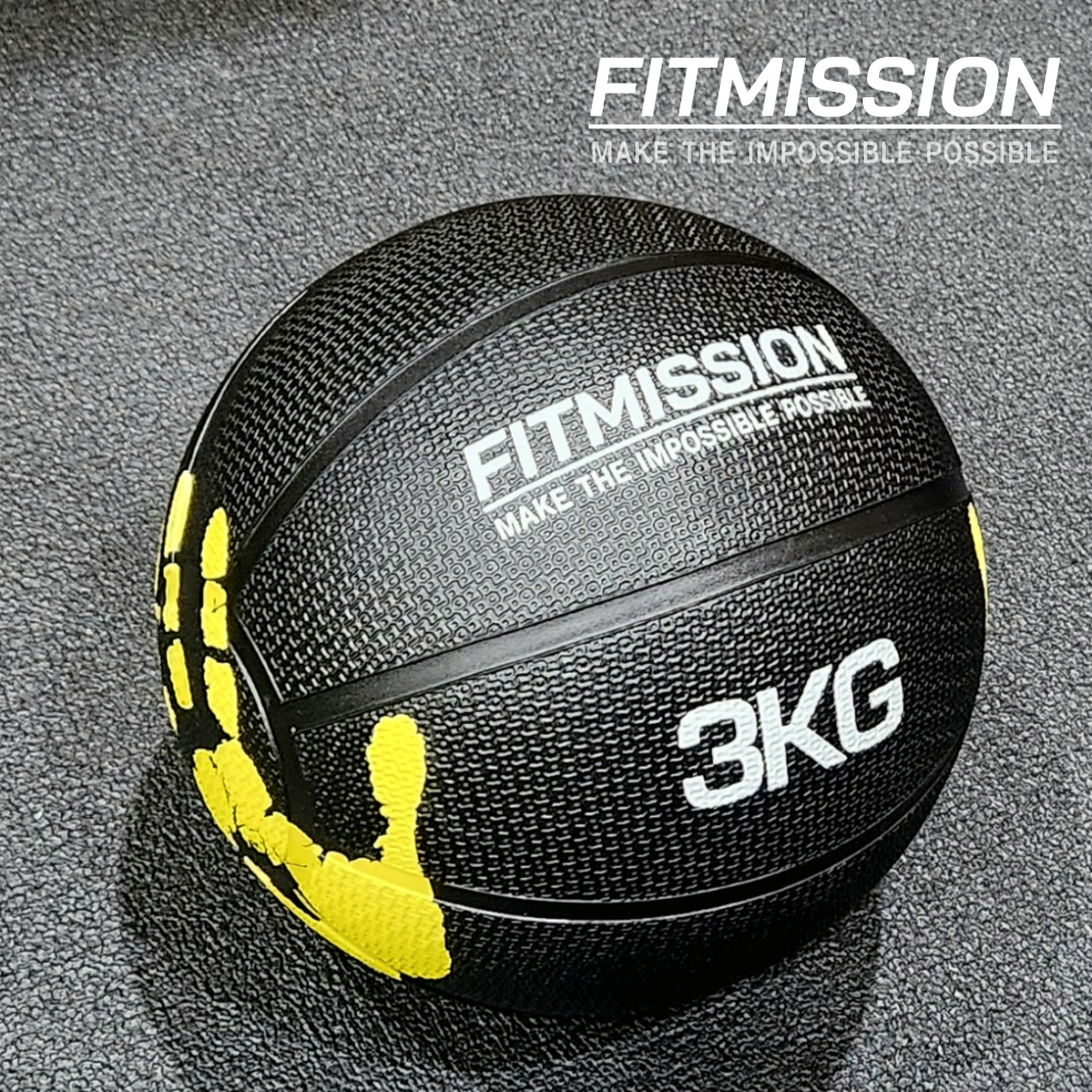 피트미션 메디신볼 메디슨볼 1kg 파워 월볼 토닝 웨이트볼 - 상세 이미지 4