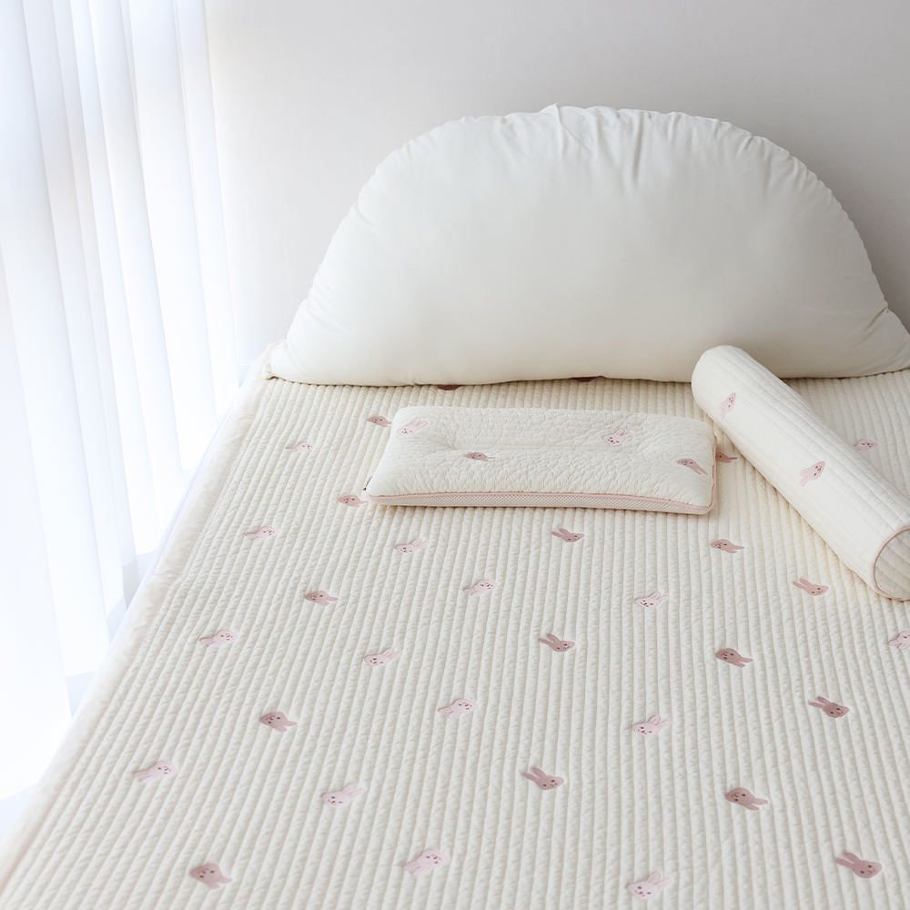 호환 쉐베베 100수 누빔 아기 슈퍼싱글 침대 유아 데이베드 쿠시노 패드 쉐빗