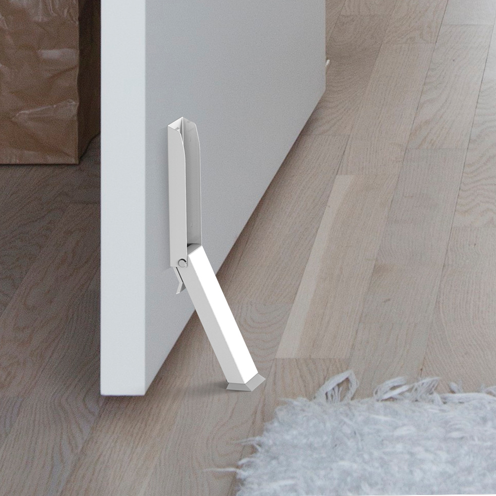 모락 말발굽 무타공 도어스토퍼 현관 현관문 고정 원터치 자석 말굽 접착식 스토퍼