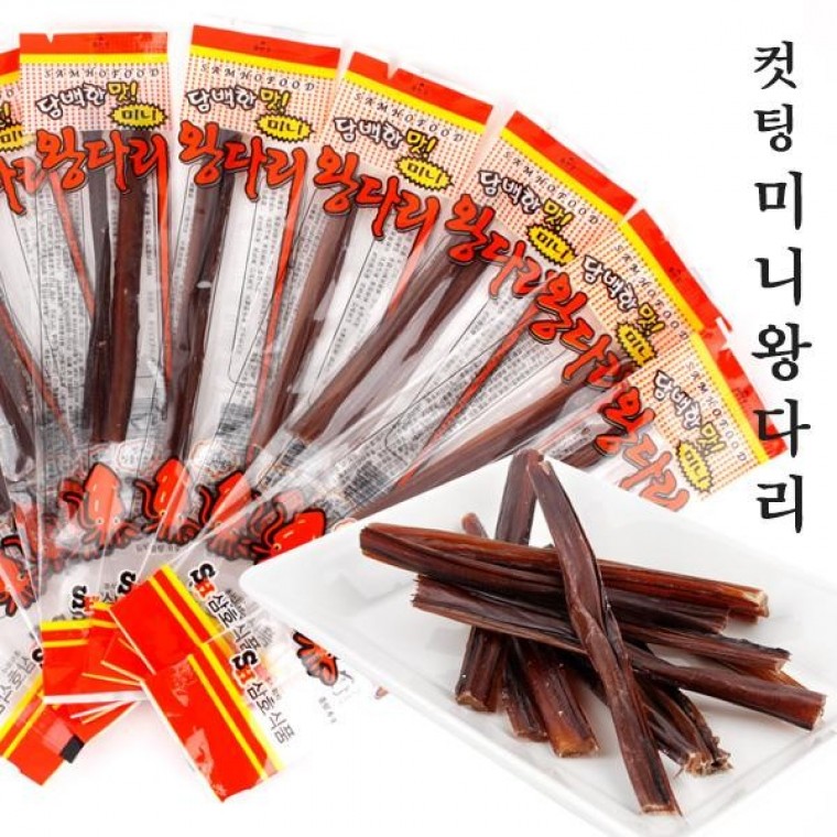 삼호식품 미니왕다리 오징어다리 컷팅 100봉 : 긴급배송
