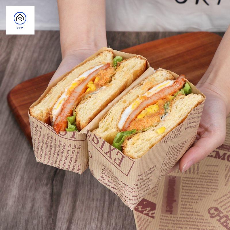 샌드위치 포장용 크라프트 유산지 - 상세 이미지 5