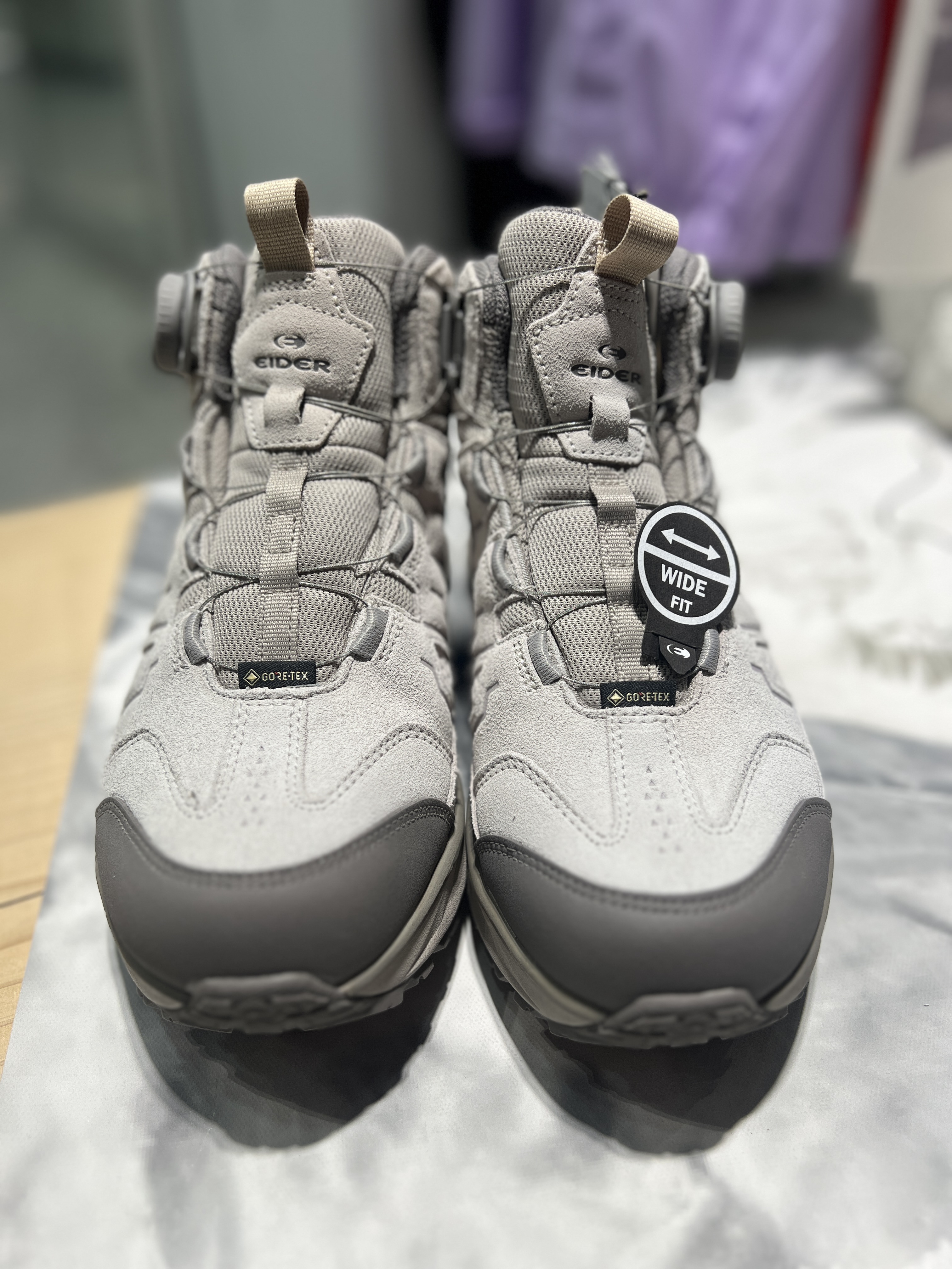 아이더 고어텍스 방수등산화 트레킹화 샬레 포르테 미드 MS24G01 WS24G02