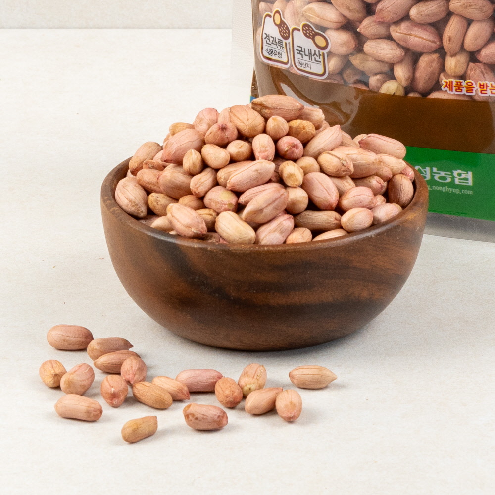 25년산 국산 생 알땅콩 1kg 고창땅콩 햇땅콩 생땅콩 피넛 견과 땅콩버터만들기 - 상세 이미지 4