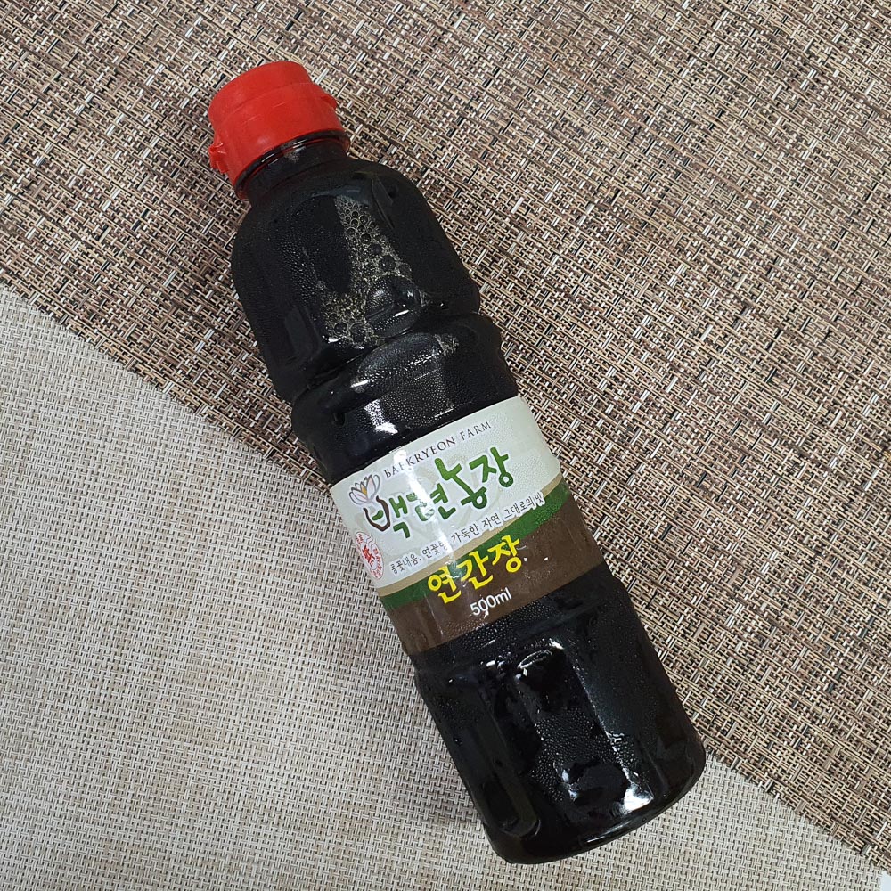 재래식 간장 [ 연간장 500ml ] 만능 집간장 무첨가물 국간장 연잎효소 - 상세 이미지 4