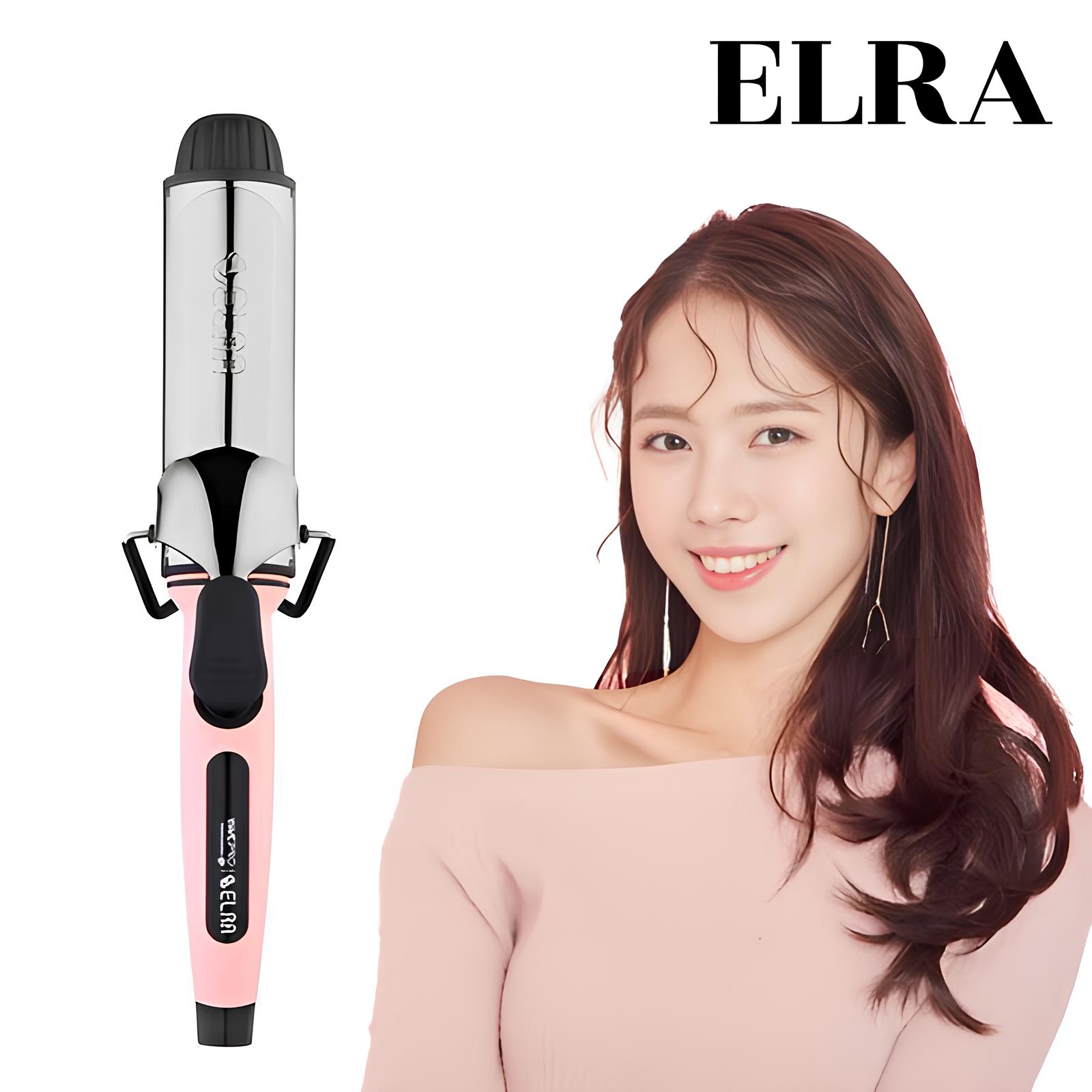 뿌리볼륨 물결웨이브 고데기 32mm 45mm ELRA WAVE PRO 베이비핑크 EHC-8271 EHC-8273