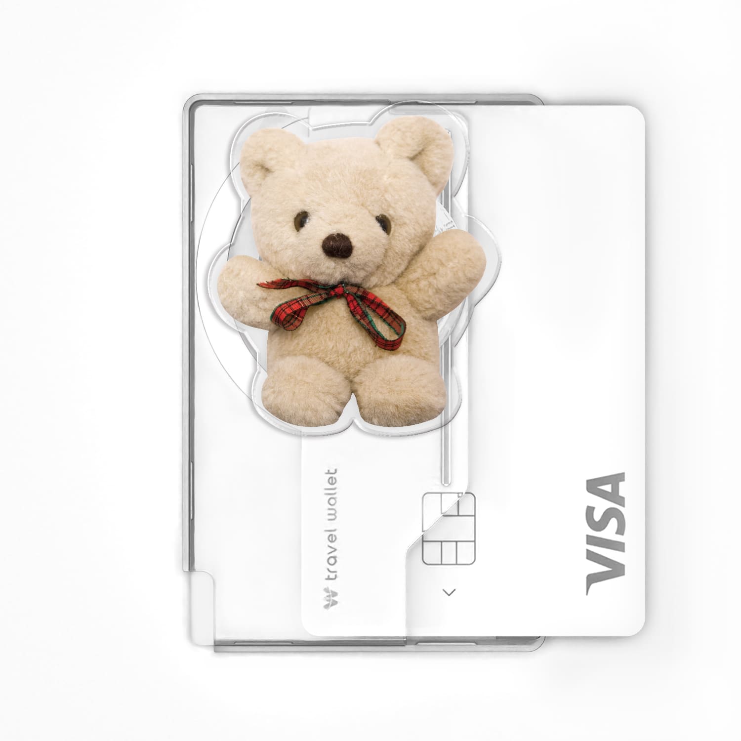 168cm 맥세이프 카드지갑 그립톡 올인포켓 크리스마스 베어