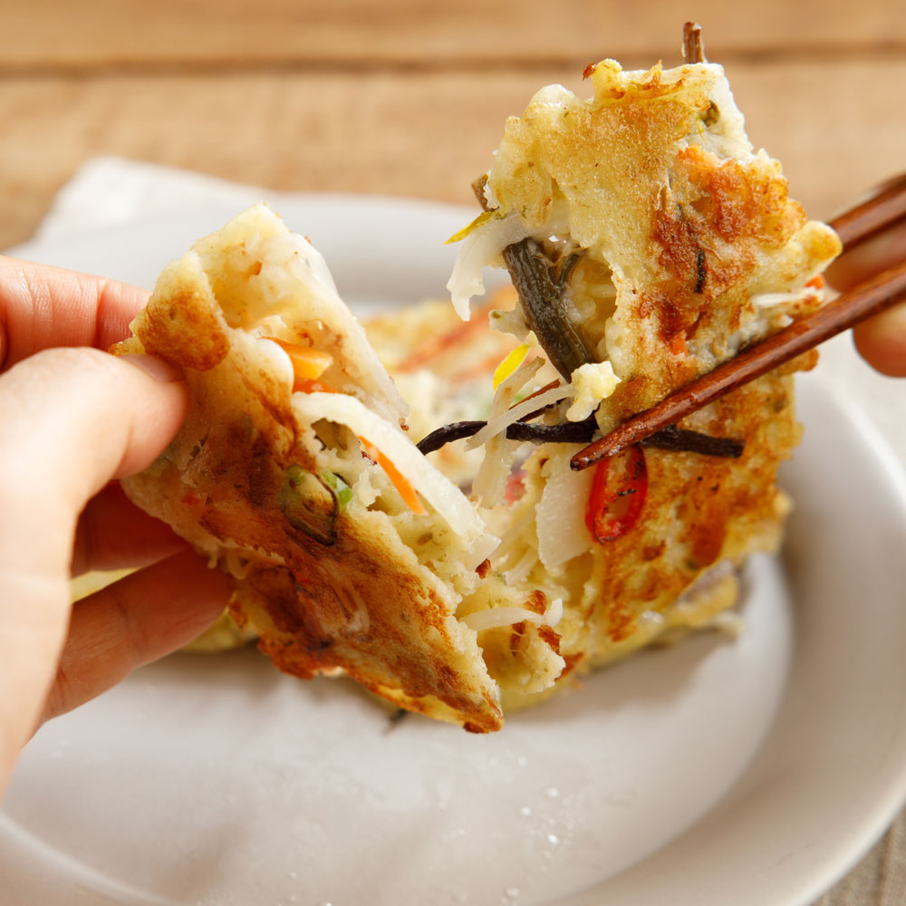 밀키트 바삭한 [ 녹두전 반죽 250g ] 빈대떡 부침개 만들기 녹두전분 - 상세 이미지 2