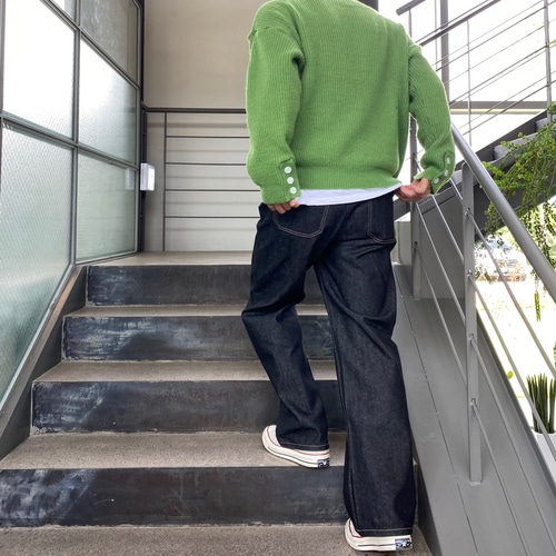 흑청바지 블랙진 남자생지데님 남자통청바지 - 상세 이미지 3