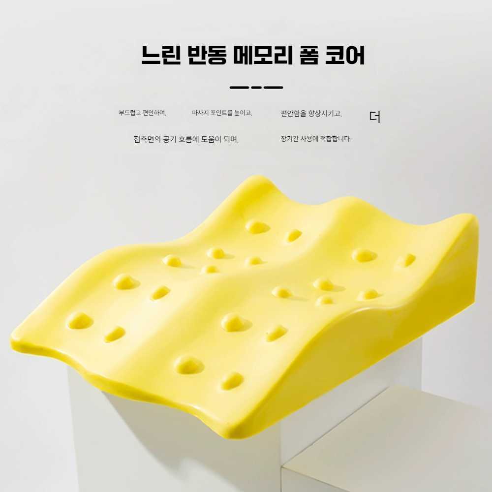 하지정맥류 다리베개 종아리쿠션 받침대 쿠션 베개 메모리폼 그레이 : 오케이웬