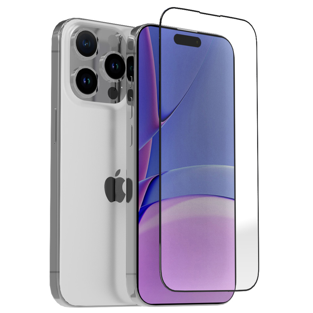 강화유리 풀커버 필름 아이폰13 미니, 2매입