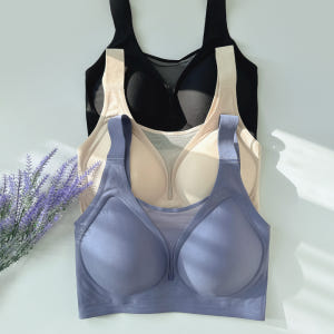 F컵까지 리얼 빅사이즈브라 큰컵 풀컵 심리스 노와이어 미니마이저 처진가슴... 착용 후기 | 사이즈/핏 총정리 - 상품 이미지 2