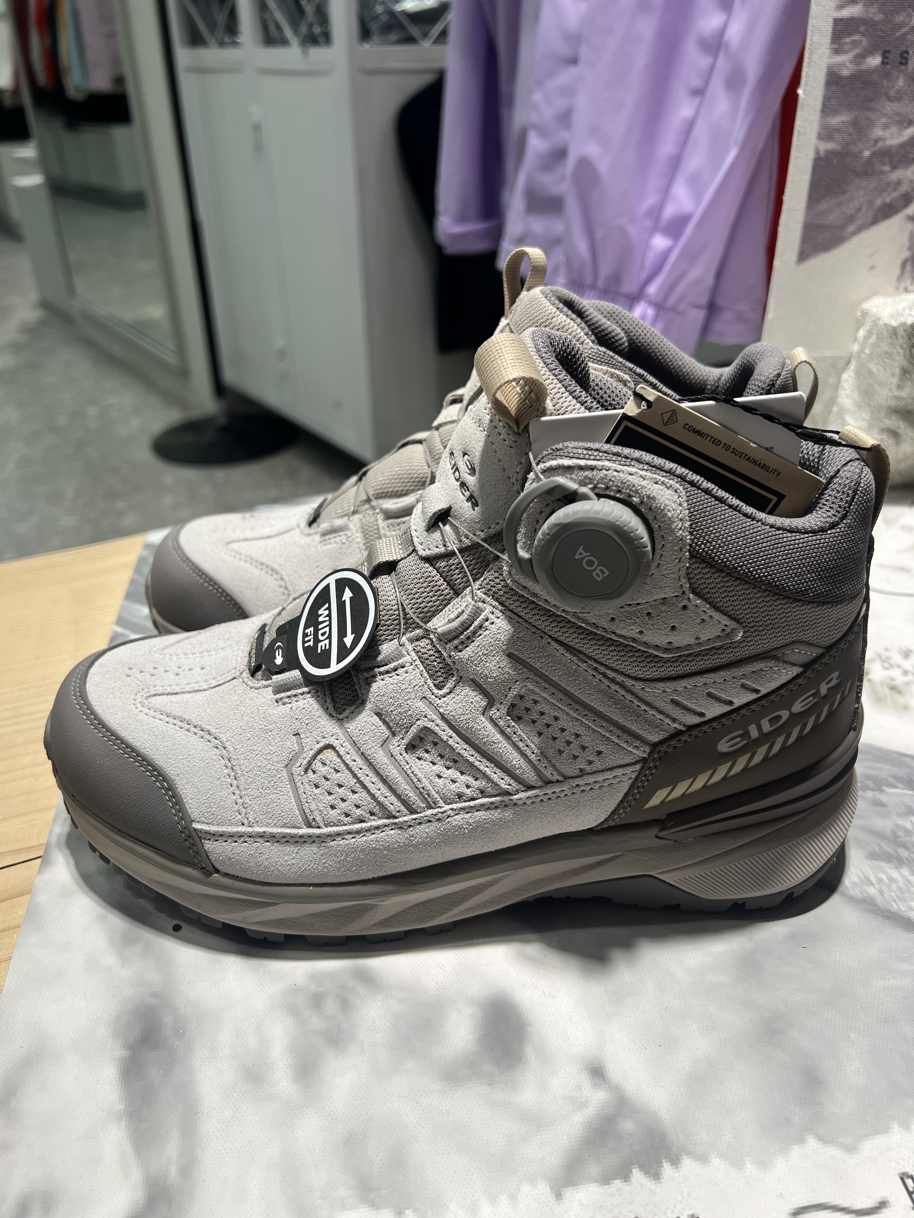 아이더 고어텍스 방수등산화 트레킹화 샬레 포르테 미드 MS24G01 WS24G02 - 상세 이미지 4