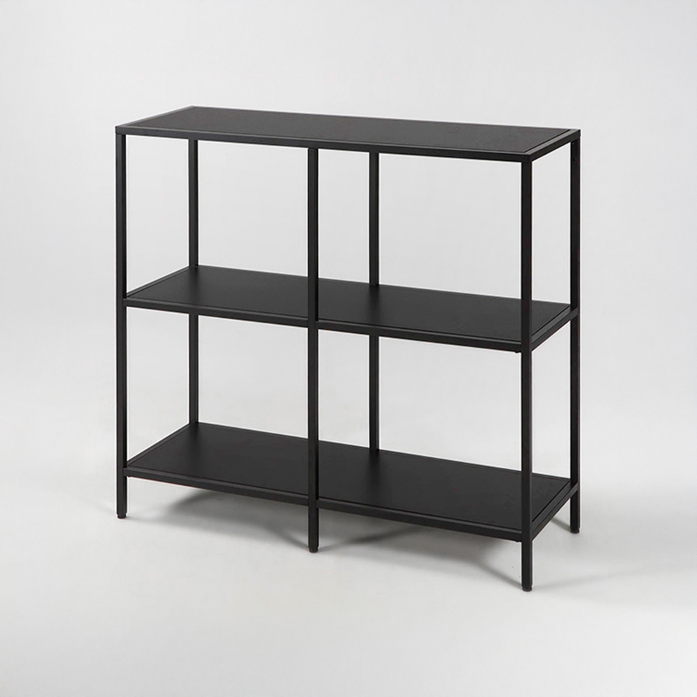 TETOS 넓은 선반 1000 1000mmx360mmx940mm, 3단, 블랙 8794.0243 - 상품 이미지